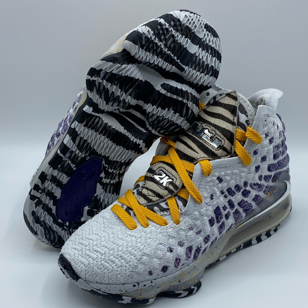 Nike Lebron 17 XVII 2K Playoffs Lakers Gamer